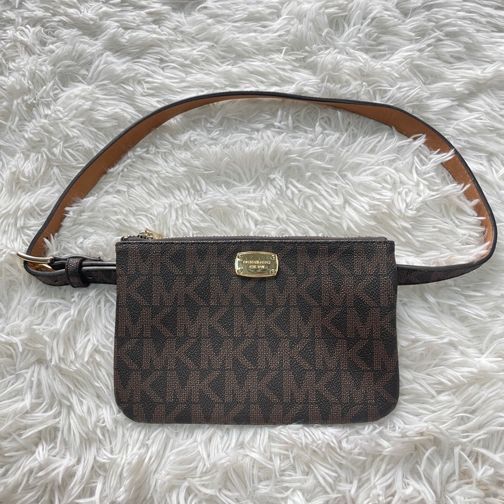 Michael Kors Signature Logo Fanny Pack Belt Bag